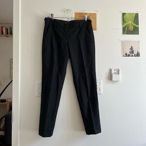theory wool trousers
